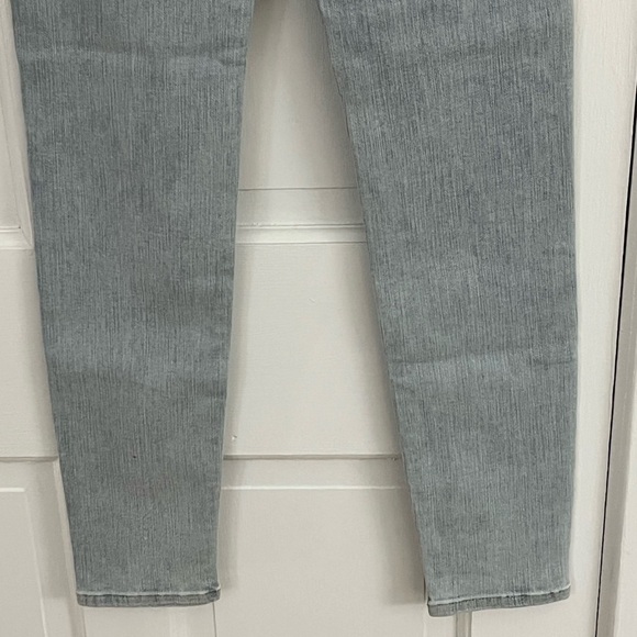 Veronica Beard Maera High Rise Skinny Jeans Size 24 Exposed Button Fly Sky Wash - Picture 9 of 15
